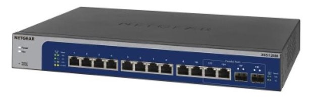 Netgear Plus XS512EM - V2 - Switch - L3 - Smart x 100/1000/2.5G/5G/10GBase-T x C 10 G-Bit SFP+