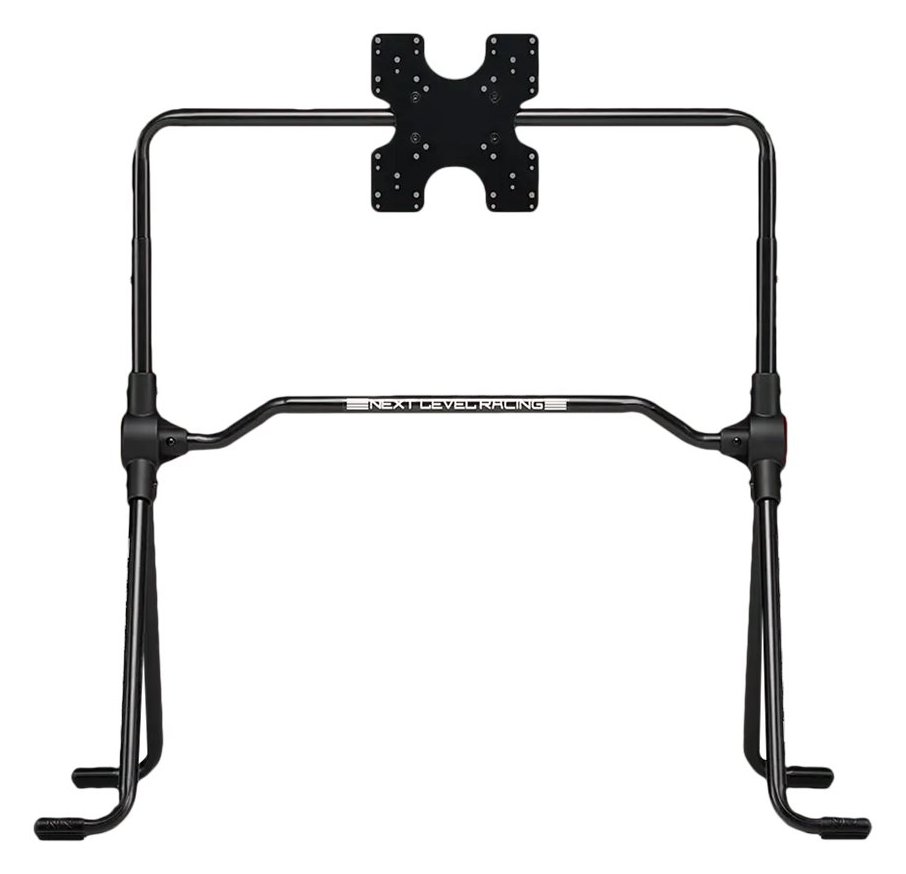 Next Level Racing Lite - Aufstellung - für TV / Bildschirm 55 - Kohlenstoffstahl, glasfaserverstärkter Nylon-Kunststoff