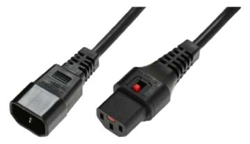 NEXT UPS Systems 88033 - 2 m - C14-Koppler - C13-Koppler - H05VV-F von LumaTech