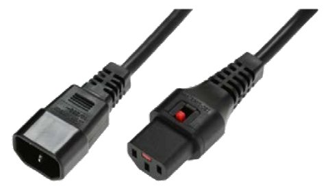 NEXT UPS Systems 88033 - 2 m - C14-Koppler - C13-Koppler - H05VV-F