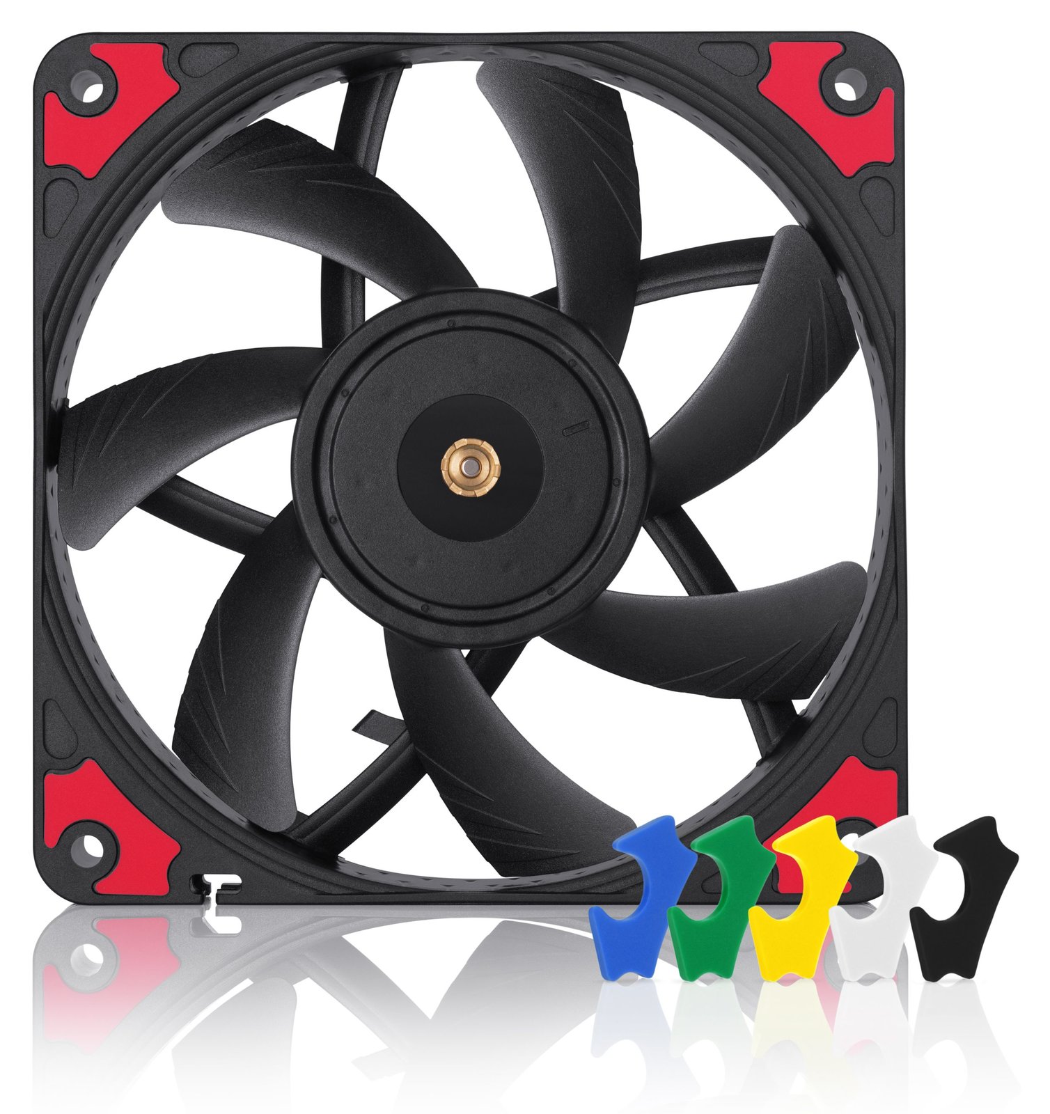 Noctua chromax NF-A12x15 PWM.black.swap - Gehäuselüfter