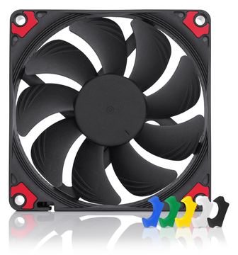 Noctua chromax NF-A9x14 HS-PWM.black.swap - Gehäuselüfter von LumaTech