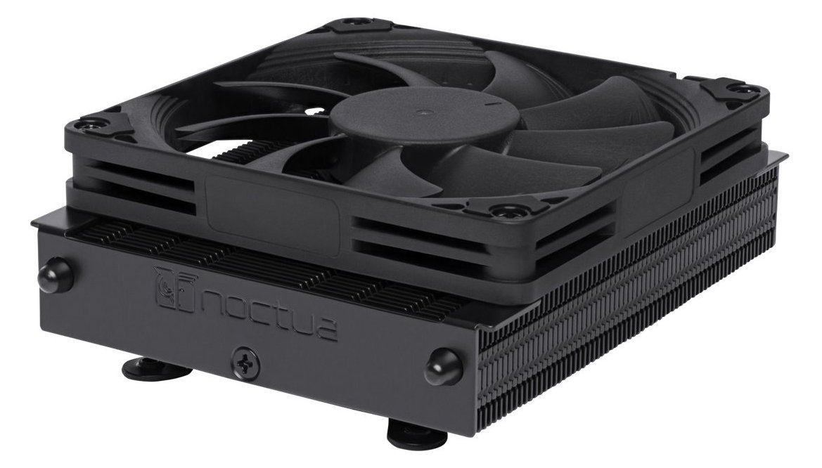 Noctua chromax.black NH-L9a-AM5 - Gehäuselüfter - kompakt - (für: AM5)
