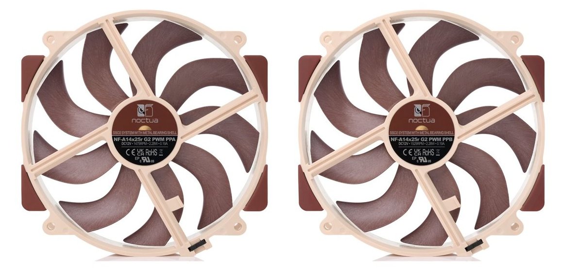 Noctua NF-A14X25R G2 PWM SX2 PP - System-Gebläseeinheit