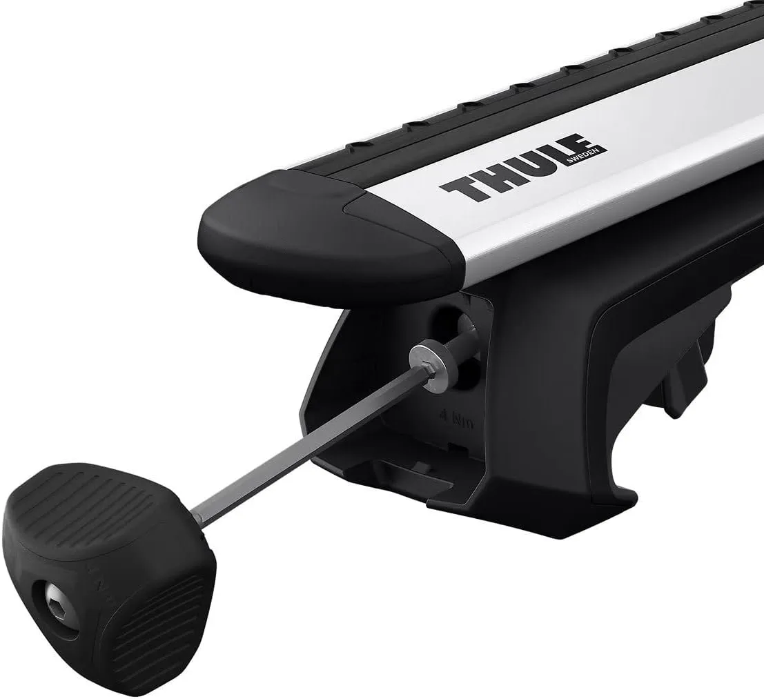 Thule Raised Rail Evo Fuß Für Fahrzeuge 4er-pack Schwarz Black, One-Size — Bild 2