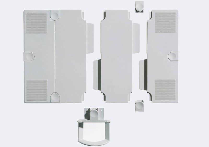 Novus Dahle Novus - Tragarm-Erweiterungsplattform - Anthrazit (Packung mit 2)