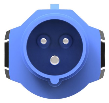 NRGkick 20001004 - Steckdosenadapter - Blau - 16 A