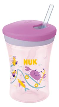 NUK Action Cup 230ml - Einzelbild - 0,23 l - Pink - Polypropylen - Tasse - Erfrischende Getränke