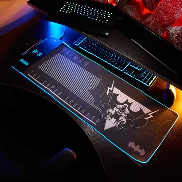 Numskull Mauspad DC Comics Batman+ wireless Charge 30x80cm von LumaTech