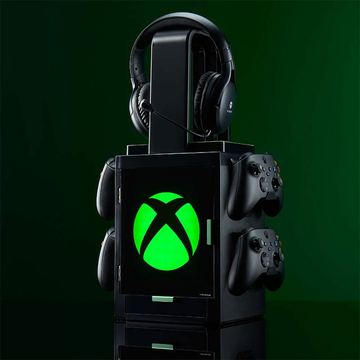 Numskull Games Official Xbox Gaming Locker, Diskettenhalter für Spiele, Xbox, Schwarz, Kabelgebunden von LumaTech
