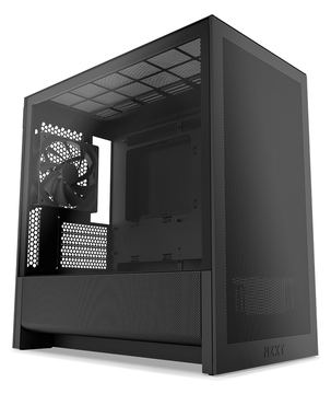 NZXT H3 Flow 2025 schwarz| PC-Gehäuse - Midi/Minitower - ATX von LumaTech