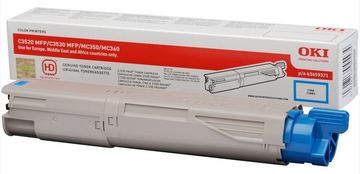 OKI Cyan - Original - Tonerpatrone - für OKI MC350, MC360 von LumaTech