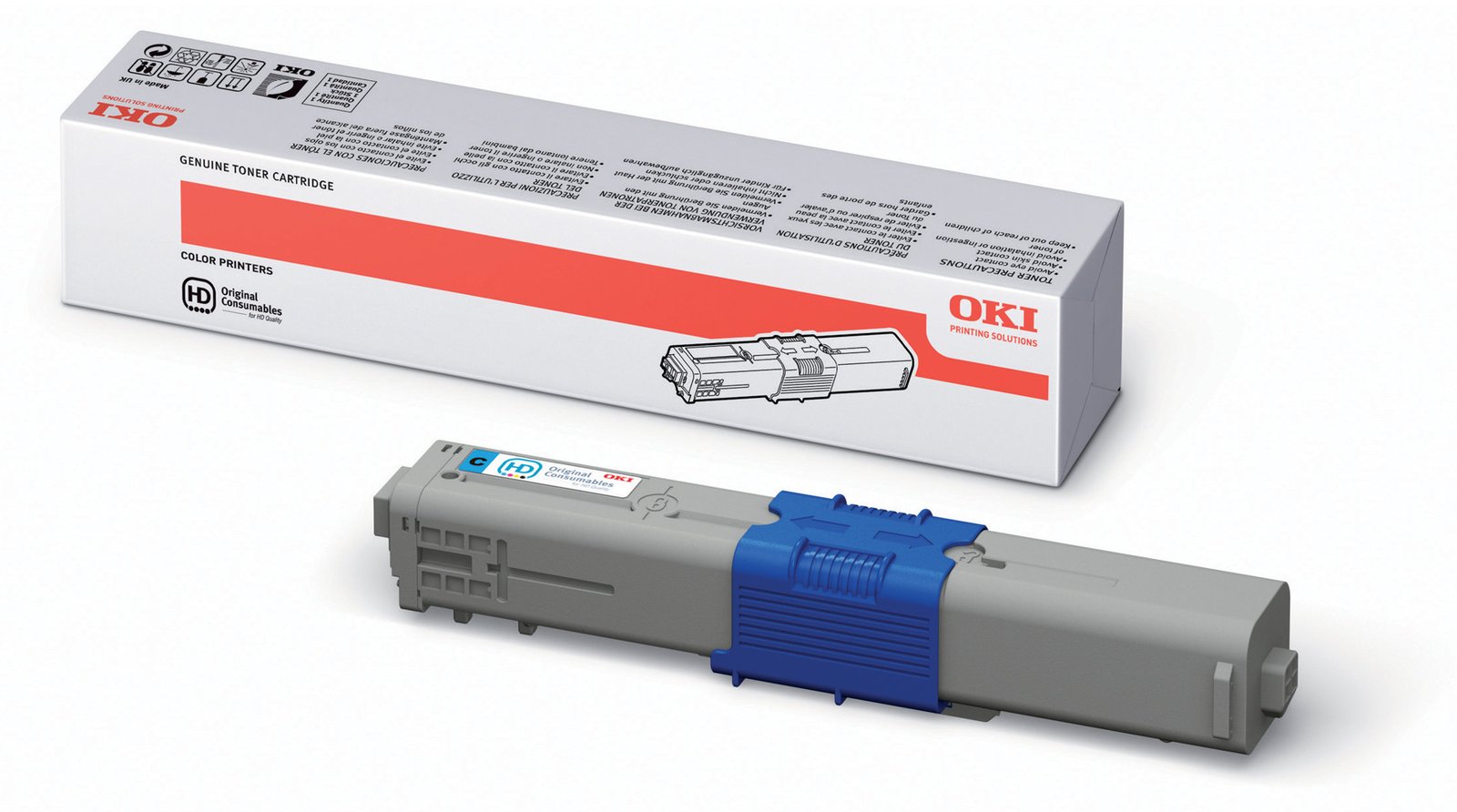 OKI Cyan - Original - Tonerpatrone - für OKI MC351, MC352, MC361, MC362, MC561, MC562