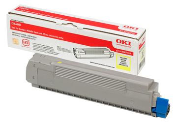 OKI Gelb - Original - Tonerpatrone - für C8600cdtn von LumaTech