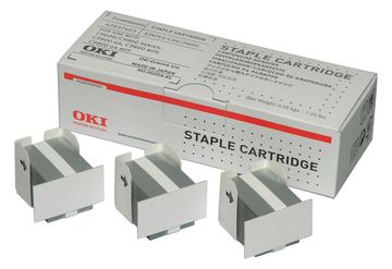 OKI Klammern (Packung mit 15000) - für C910, 9600, 9650, 9800 von LumaTech