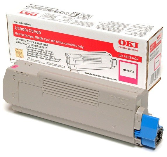 OKI Magenta - original - Tonerpatrone - für C5550 MFP