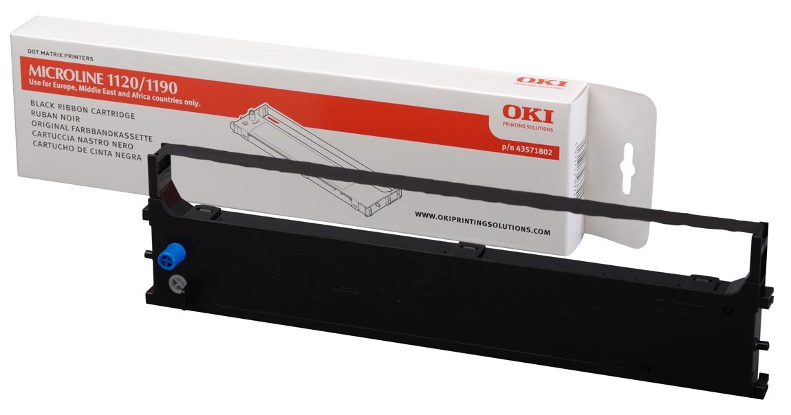 OKI Schwarz - Farbband - für OKI ML1120 eco