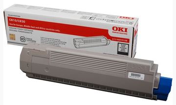 OKI Schwarz - Original - Tonerpatrone - für C810CDTN von LumaTech