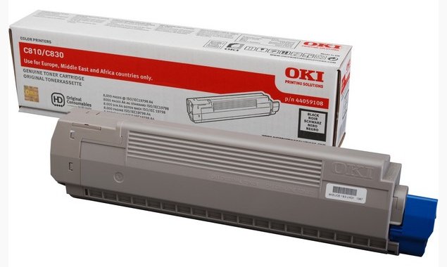 OKI Schwarz - Original - Tonerpatrone - für C810CDTN
