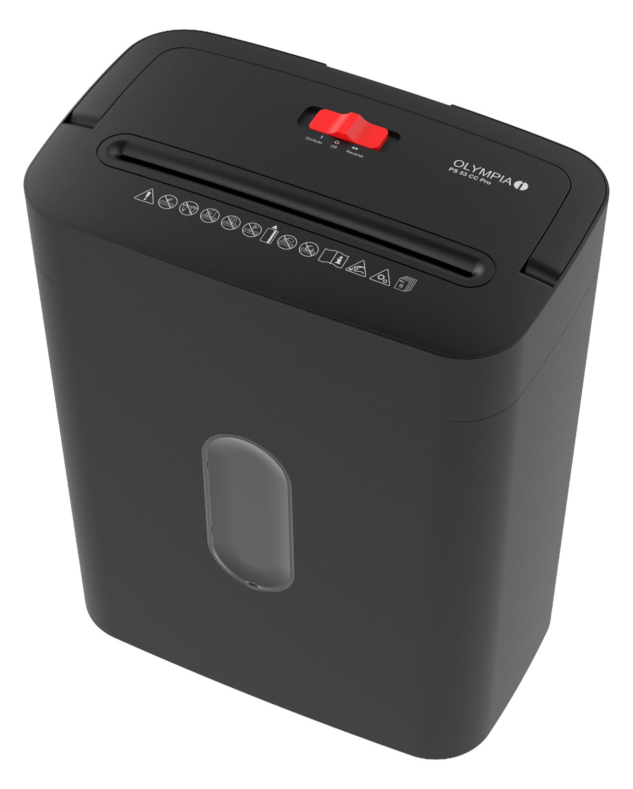 Olympia Aktenvernichter PS 53 CC Pro schwarz