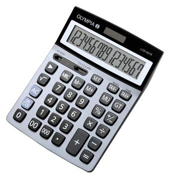 Olympia LCD 6016 - Desktop - Einfacher Taschenrechner - 16 Ziffern - 1 Zeilen von LumaTech