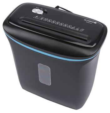 Olympia PS63CC - Aktenvernichter Partikelschnitt P-4 schwarz von LumaTech