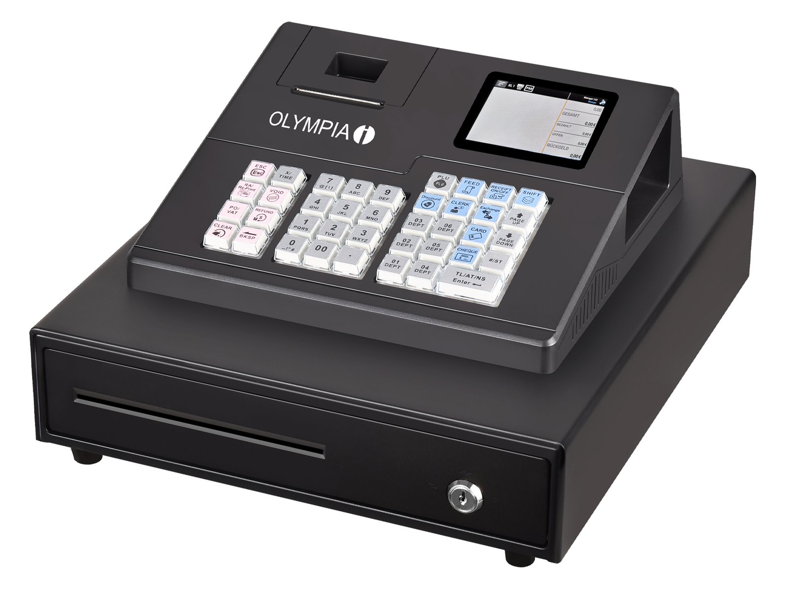 Olympia Registrierkasse K100 schwarz