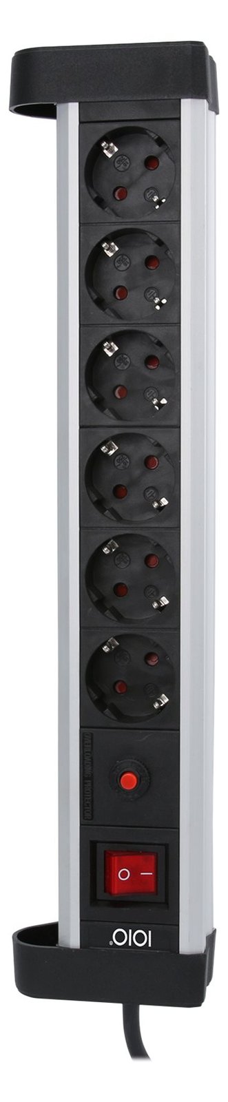 Olympia SL 2625 S - Steckdosenleiste - Eingabe, Eingang Stromversorgung - Ausgangsanschlüsse: 6 (6 x Spannung)