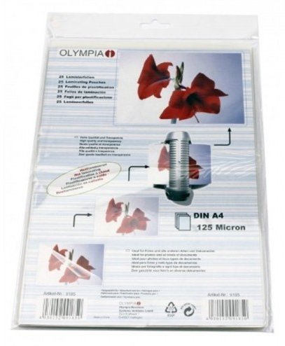 Olympia Taschen für Laminierung