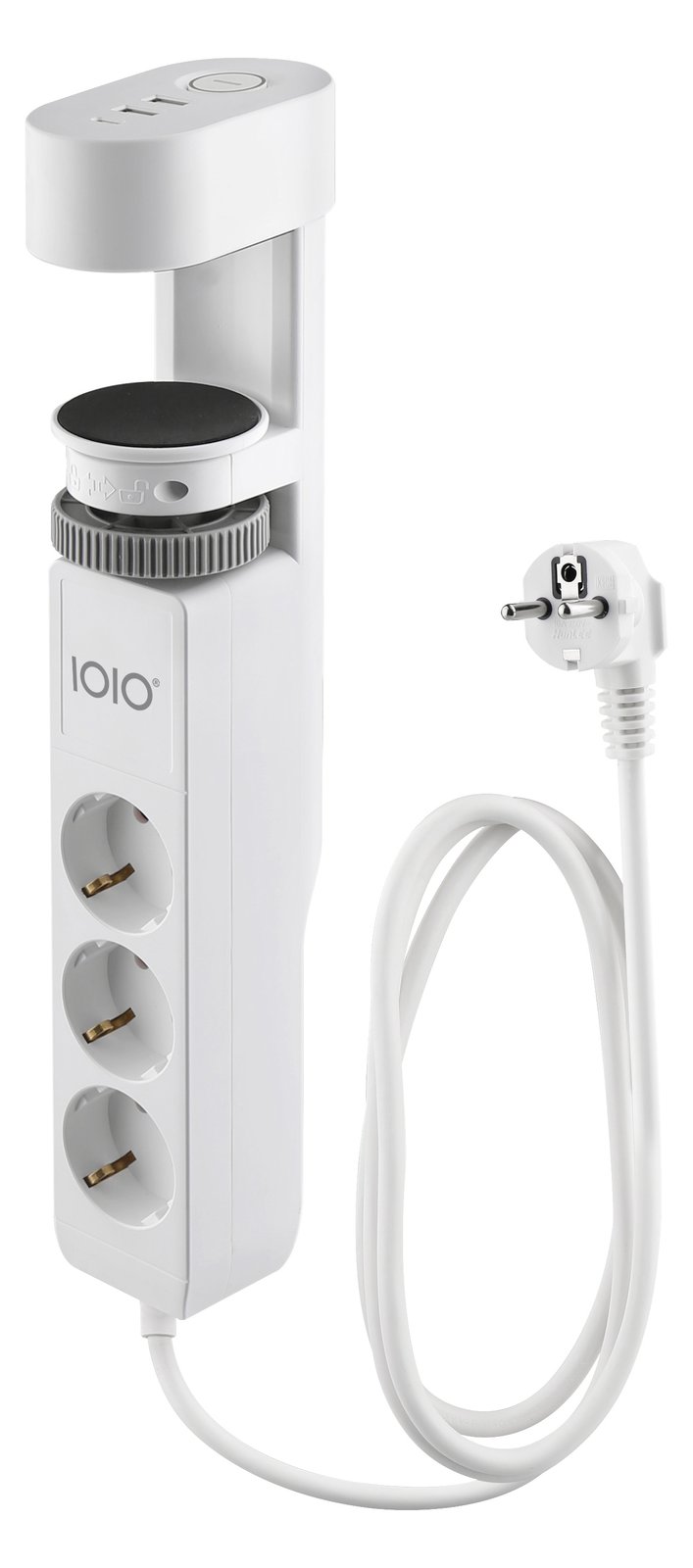 Olympia Tischkanten-Steckdosenleiste IOIO SL 3000 weiß