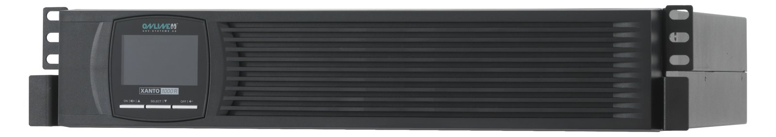 ONLINE USV X1000R - USV (Rack - einbaufähig) - Wechselstrom 230 V - 1000 Watt - 1000 VA 9 Ah - RS-232