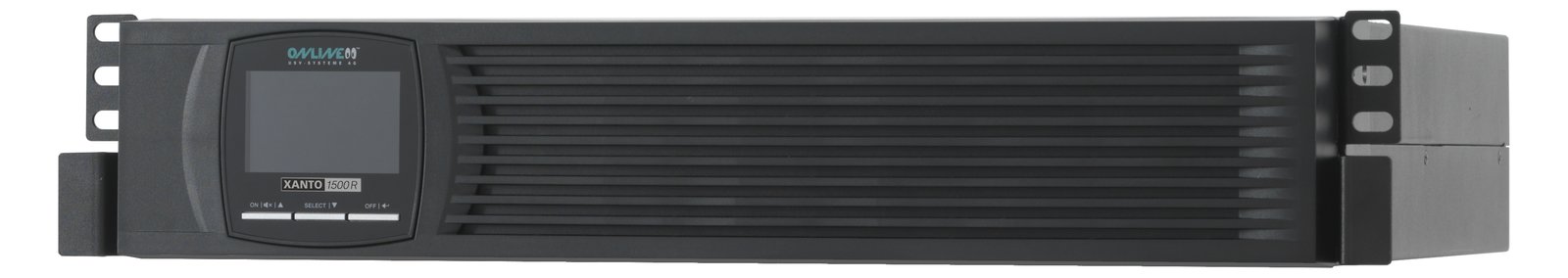 ONLINE USV X1500R - USV (Rack - einbaufähig) - Wechselstrom 230 V - 1500 Watt - 1500 VA 9 Ah - RS-232
