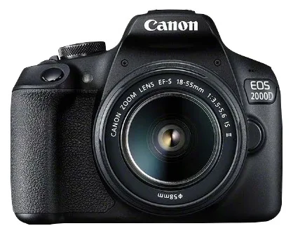 Canon EOS 2000D - Digitalkamera - SLR - 24.1 MPix, Ansicht 2