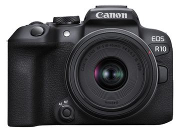 Canon EOS R10 + RF-S 18-45mm F4.5-6.3 IS STM - 24,2 MP - 6000 x 4000 Pixel - CMOS - 2,5x - 4K Ultra HD - Schwarz von LumaTech