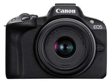 Canon EOS R50 - Schwarz + RF-S 18-45mm F4.5-6.3 IS STM Kit - 24,2 MP - 6000 x 4000 Pixel - CMOS - 4K Ultra HD von LumaTech