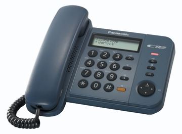 Panasonic KX-TS580GC - Telefon mit Schnur mit Rufnummernanzeige/Anklopffunktion von LumaTech