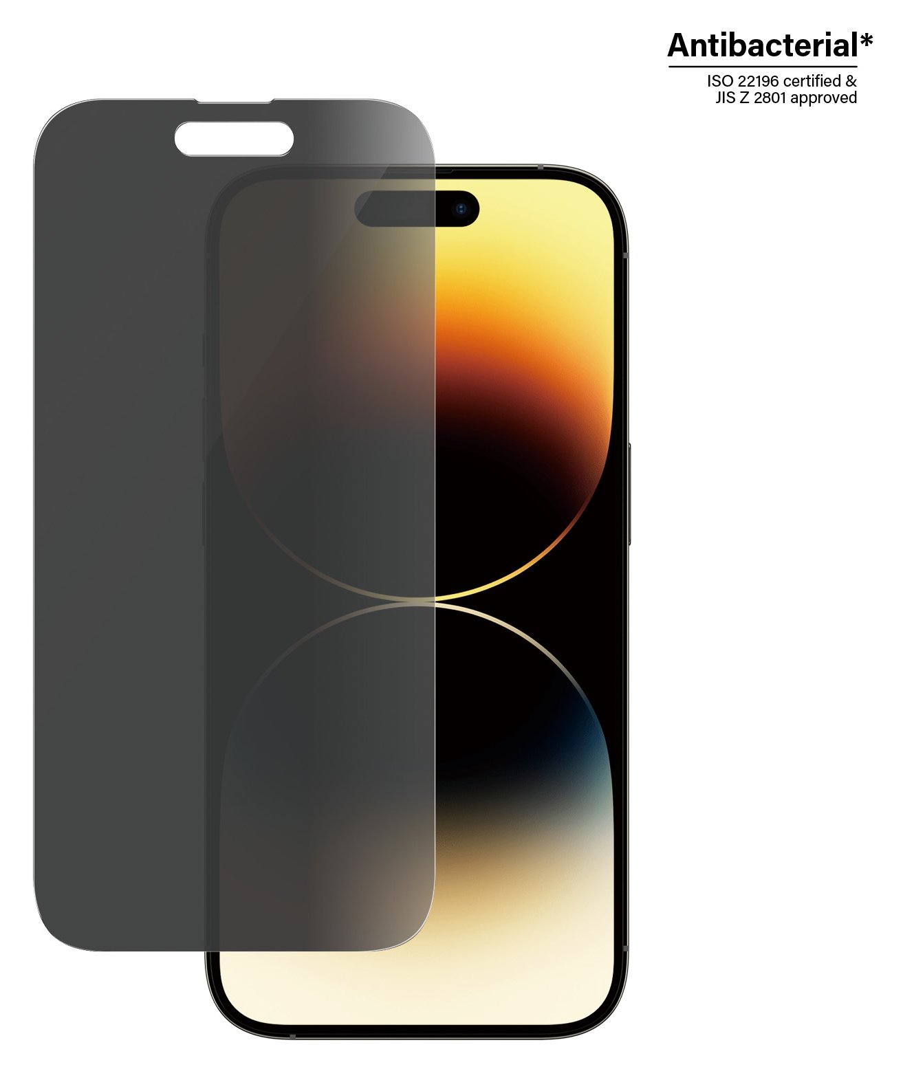 PanzerGlass Bildschirmschutz für Handy - klassische Passform