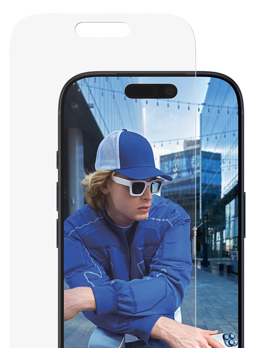 PanzerGlass Bildschirmschutz für Handy - Klassische Passform mit EasyAligner