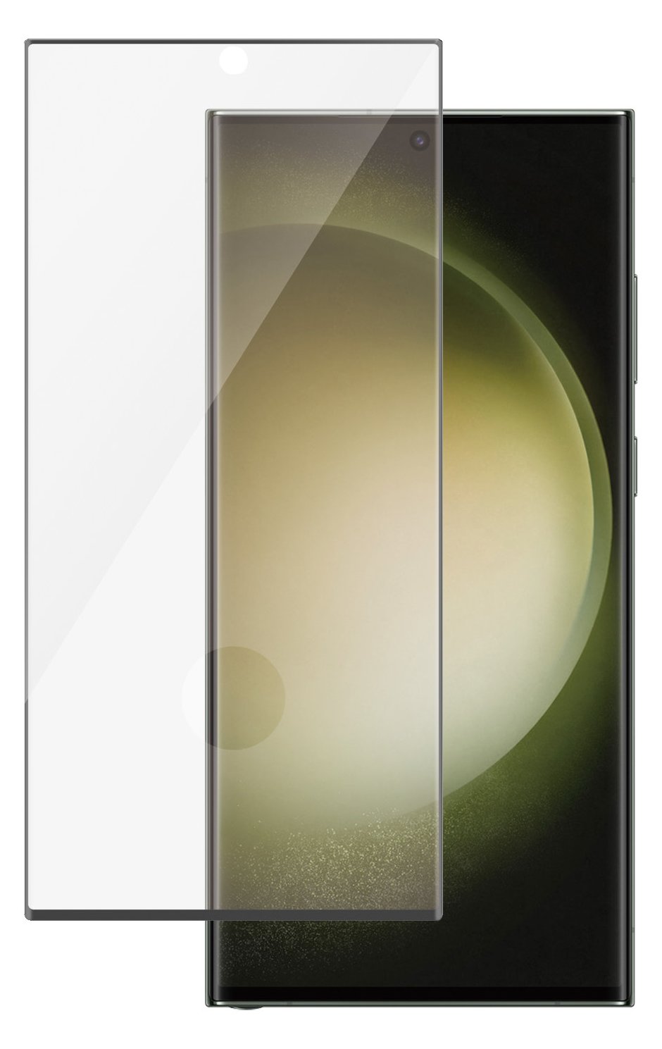 PanzerGlass Bildschirmschutz für Handy - ultrabreite Passform