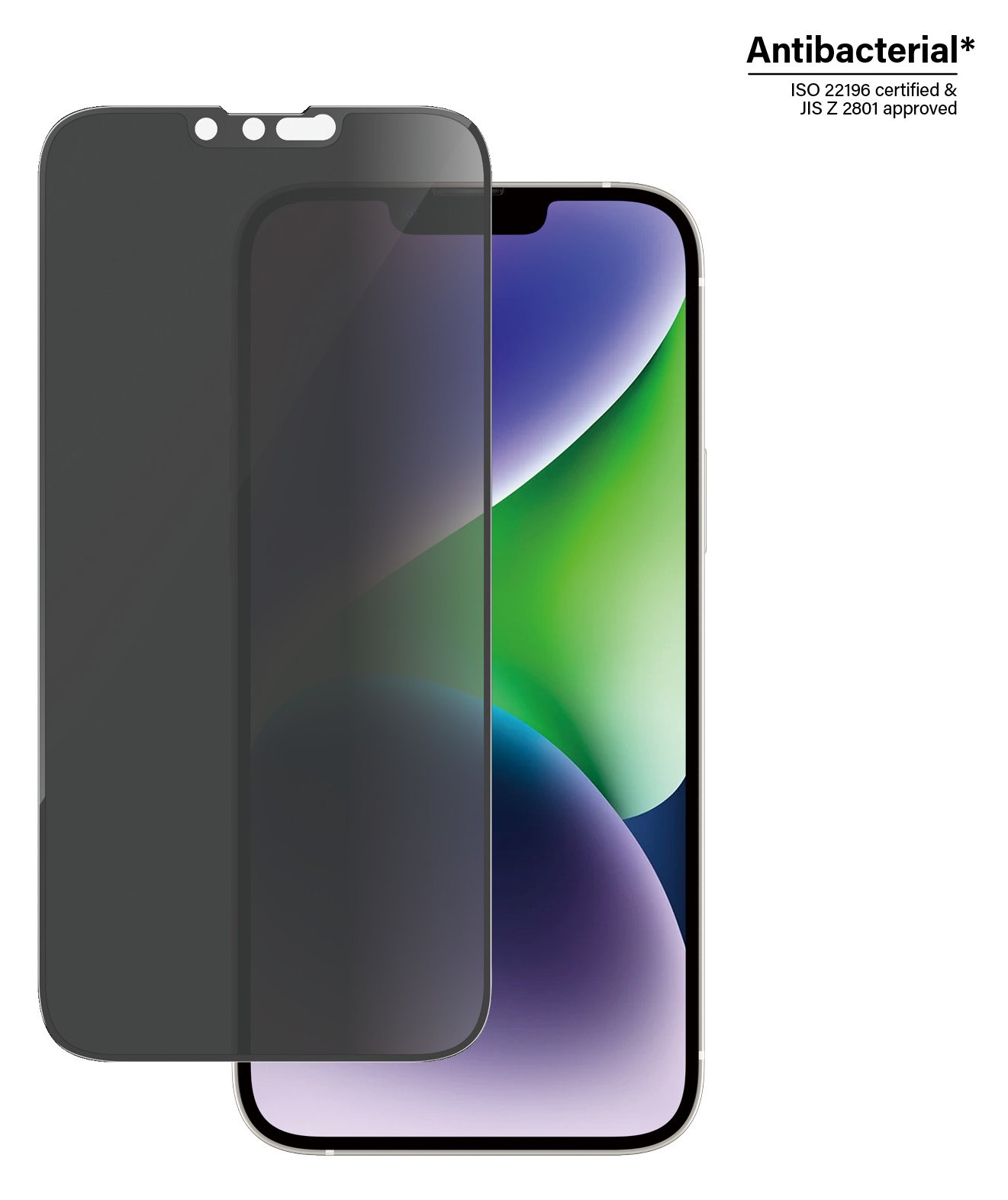 PanzerGlass Bildschirmschutz für Handy - ultrabreite Passform