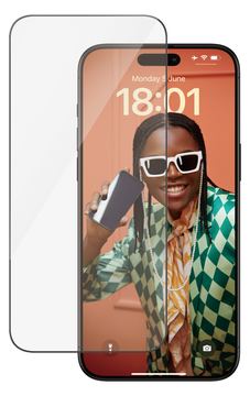 PanzerGlass Bildschirmschutz für Handy - ultrabreite Passform mit EasyAligner von LumaTech
