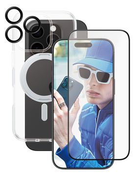 PanzerGlass CARE by PanzerGlass - 3-in-1 Schutzpacket - hintere Abdeckung für Mobiltelefon von LumaTech