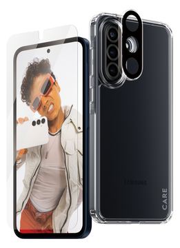 PanzerGlass CARE by PanzerGlass - 3-in-1 Schutzpacket - Schutzhülle hintere Abdeckung für Samsung Galaxy A35 von LumaTech
