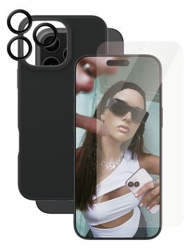 PanzerGlass CARE by PanzerGlass - Hintere Abdeckung für Apple iPhone 16 Pro Max - fettabweisende Beschichtung von LumaTech