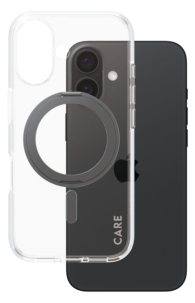 PanzerGlass CARE by PanzerGlass - Hintere Abdeckung für Mobiltelefon - mit Ständer - kompatibel mit MagSafe