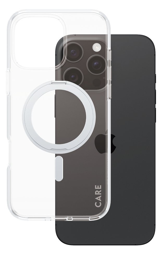 PanzerGlass CARE by PanzerGlass - Hintere Abdeckung für Mobiltelefon - mit Ständer - kompatibel mit MagSafe