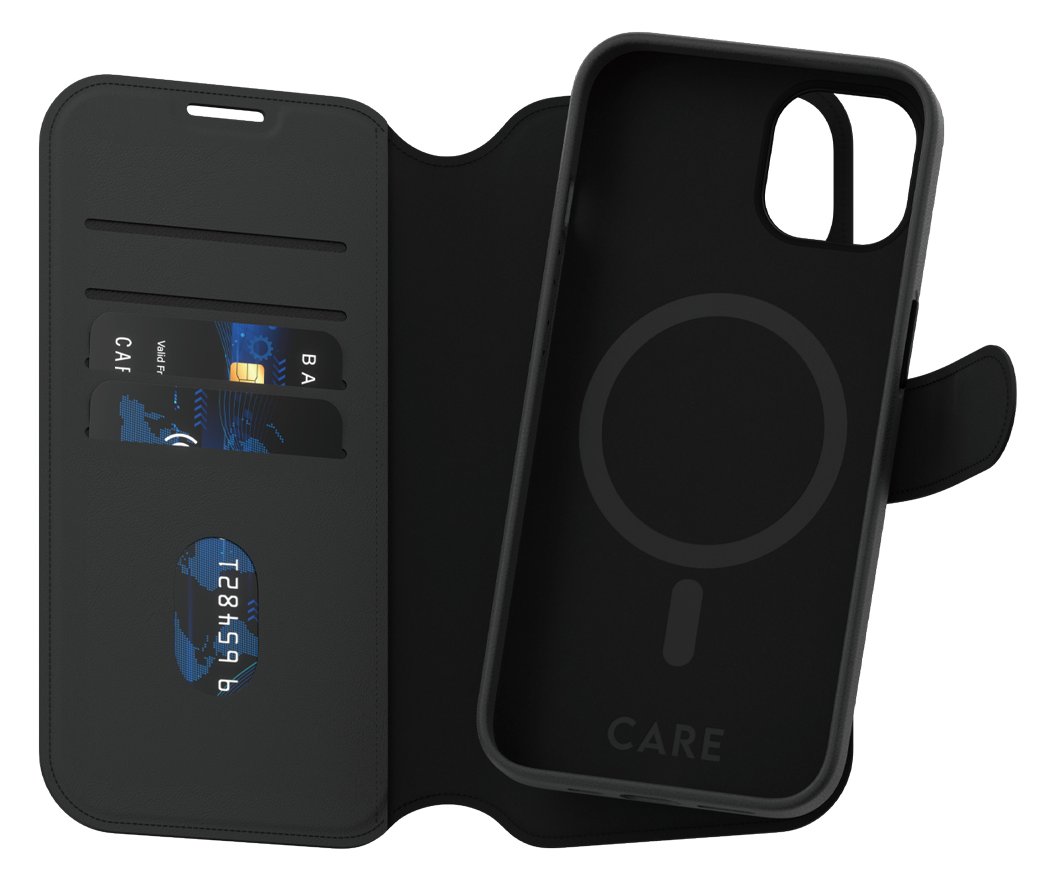 PanzerGlass CARE by PanzerGlass Tango - Flip-Hülle für Mobiltelefon - 2-in-1 Geldbörse - TPU