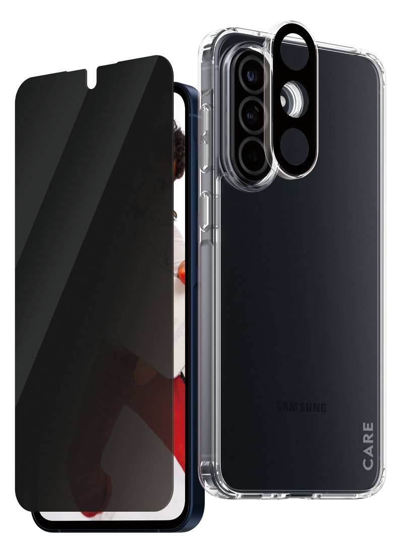 PanzerGlass CARE by PanzerGlass Urban Combat - 3-in-1 Sichtschutzpaket - hintere Abdeckung für Samsung Galaxy A56