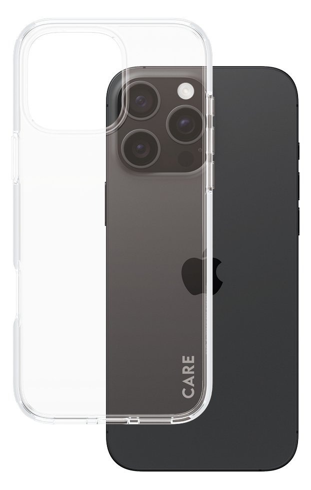 PanzerGlass CARE Urban Combat - iPhone 16 Pro Max Case - mit klarem Rahmen - (TPU) - Transparent