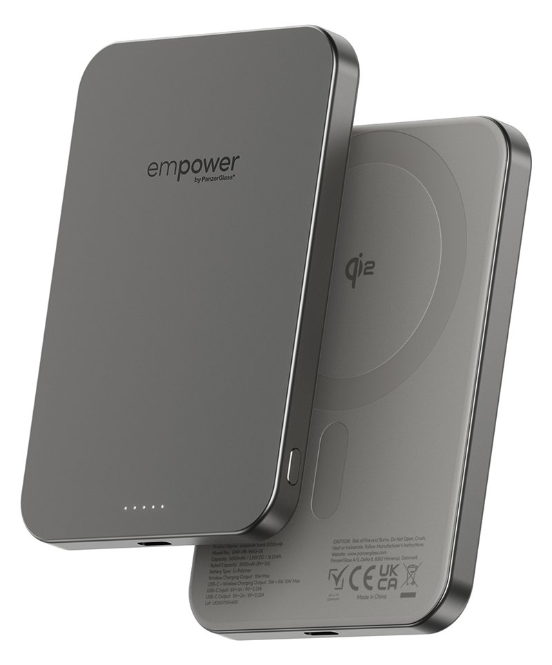 PanzerGlass Empower Bank 5000mAh titanium